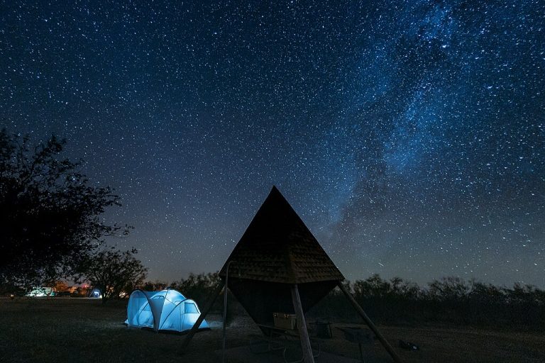 Copper Breaks State Park with the Milky Way Galaxy 768x512