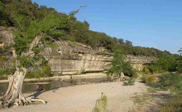 Guadalupe river state park bluff 768x472