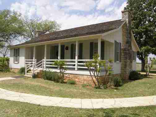 U.S. President Lyndon B. Johnson's birthplace, Johnson City, Texas, USA