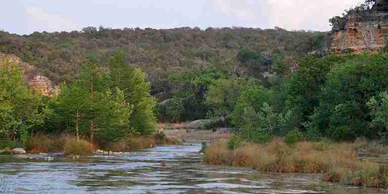 The Guadalupe River in Kerr County Texas USA 8 May 2014 768x384