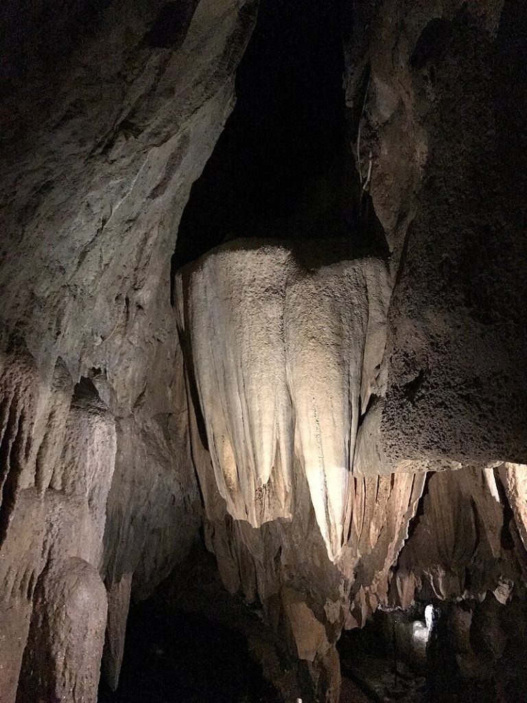 The Giant Molar a cross between a stalactite and a shield formation 768x1024
