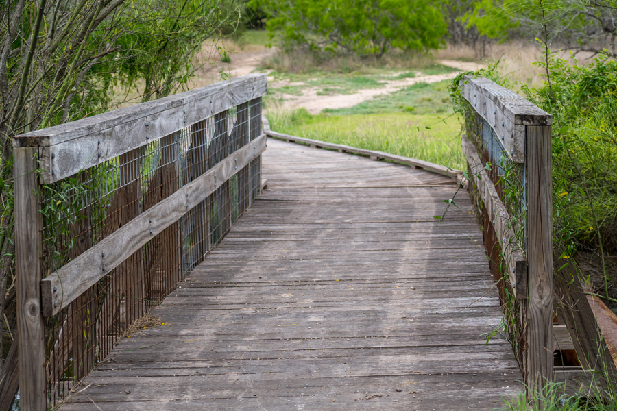 The Llano Grande Hiking Trail