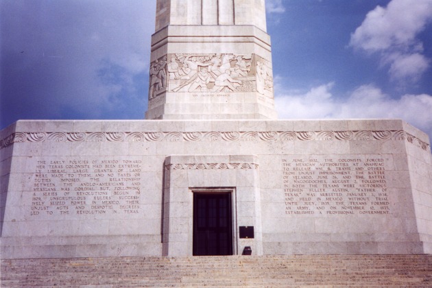 Base of San Jacinto Monument 2001 05