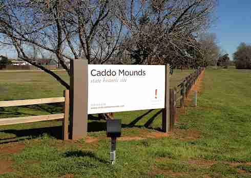 Caddo Mound Texas State Historic Site Park near Alto, Texas