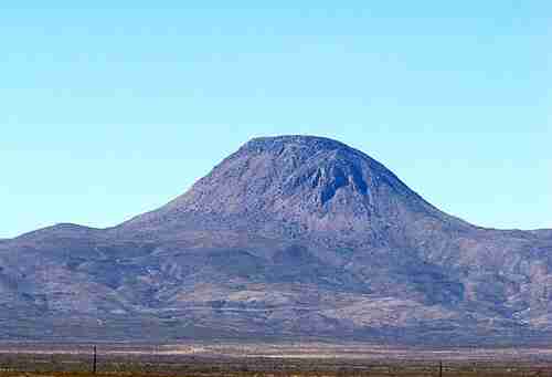 Santiago Peak close-up