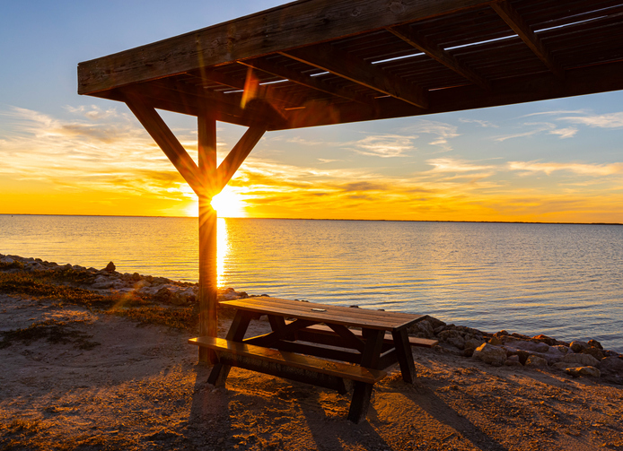 Laguna Madre Overlook on South Padre Island