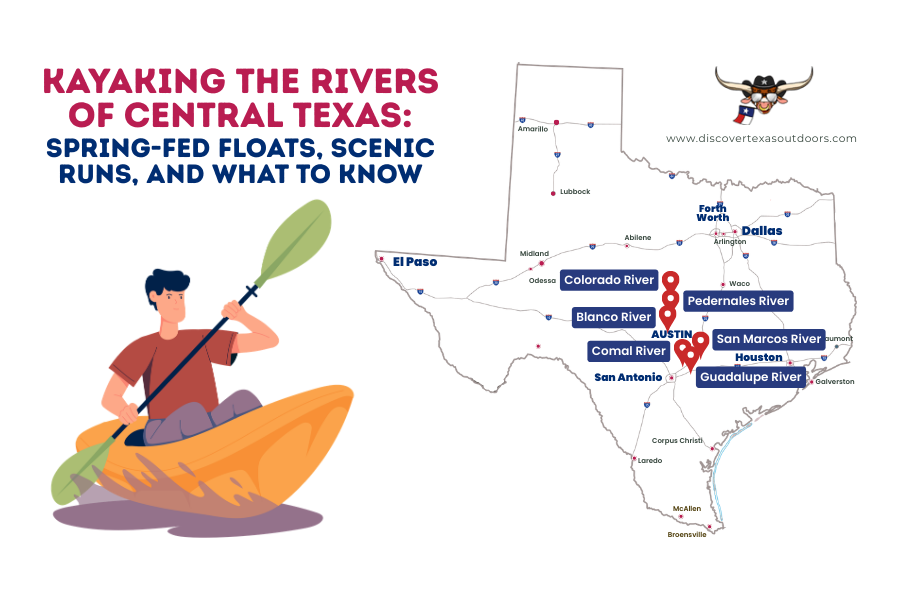 Kayaking the Rivers of Central Texas