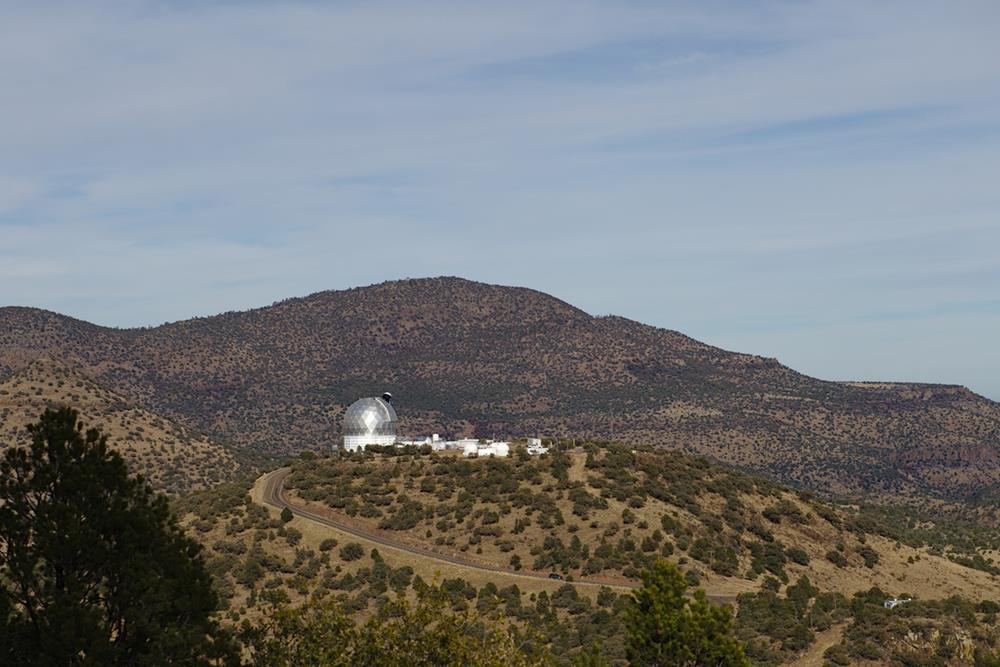 McDonald Observatory Area and the Davis Mountains