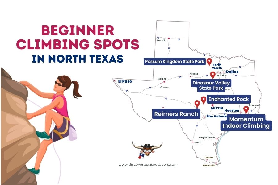 Beginner Climbing Spots in North Texas