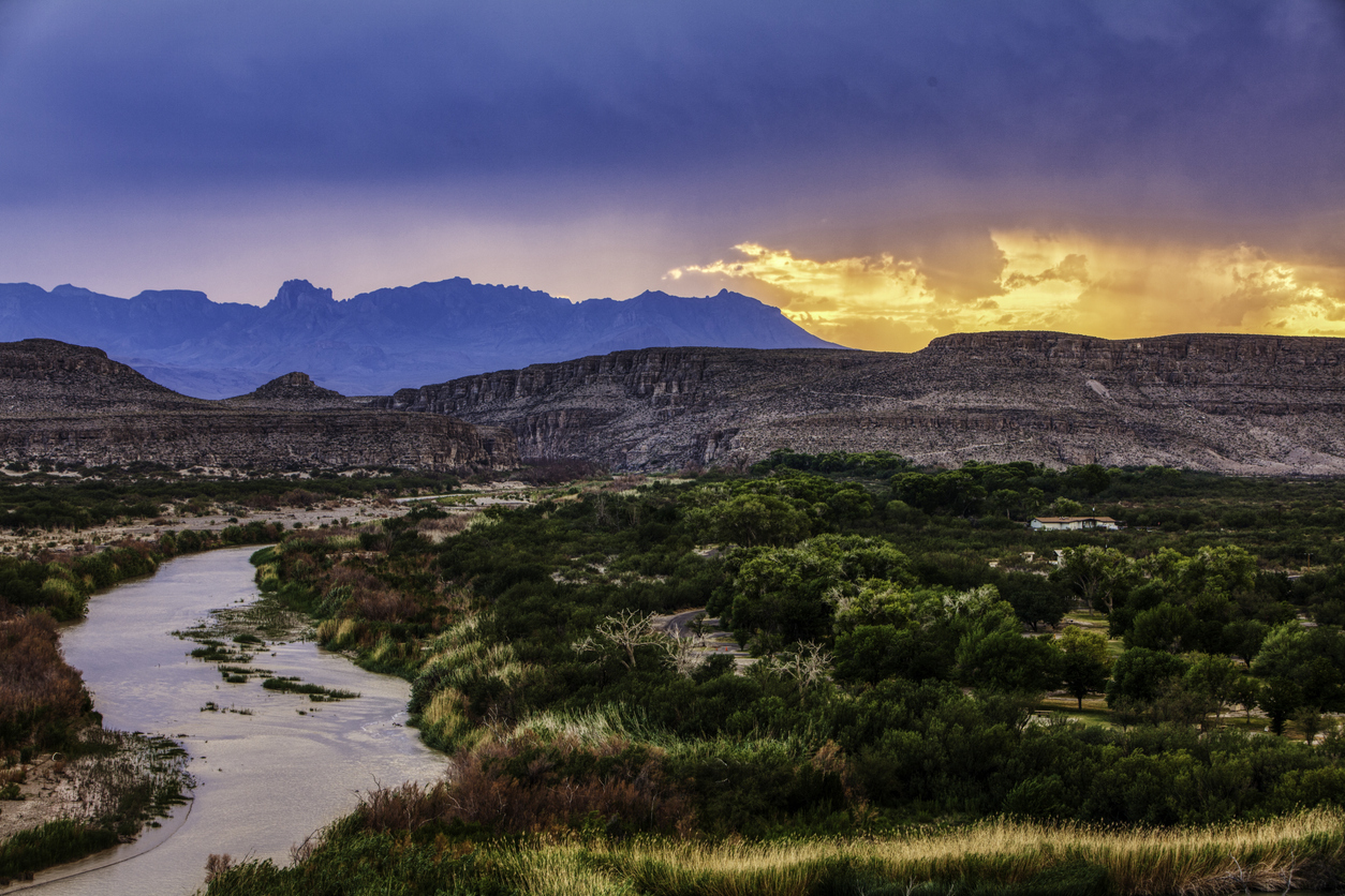 Big Bend National Park, sunset