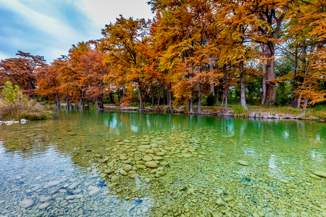 Clear River at Garner State Park