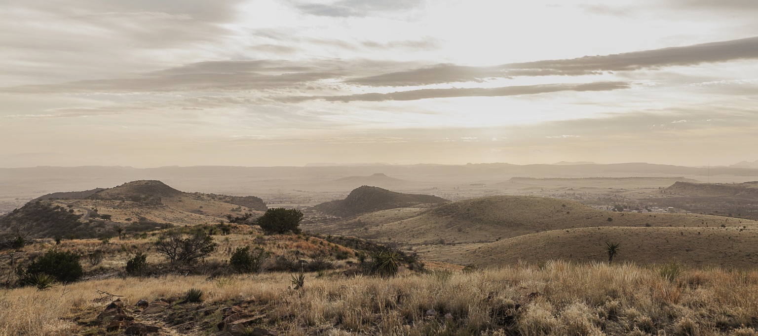 Davis Mountain Range Panoramic