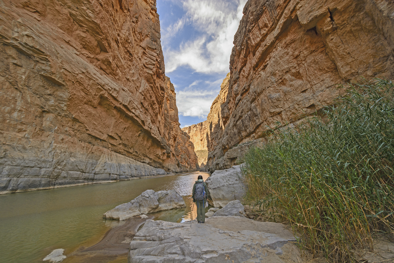 Enjoying the View of Desert Canyon