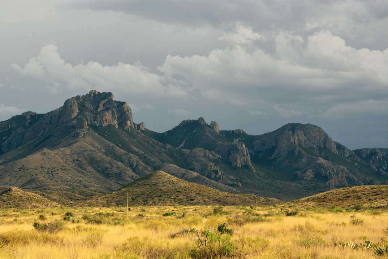 TX Big Bend Chisos MT Storm