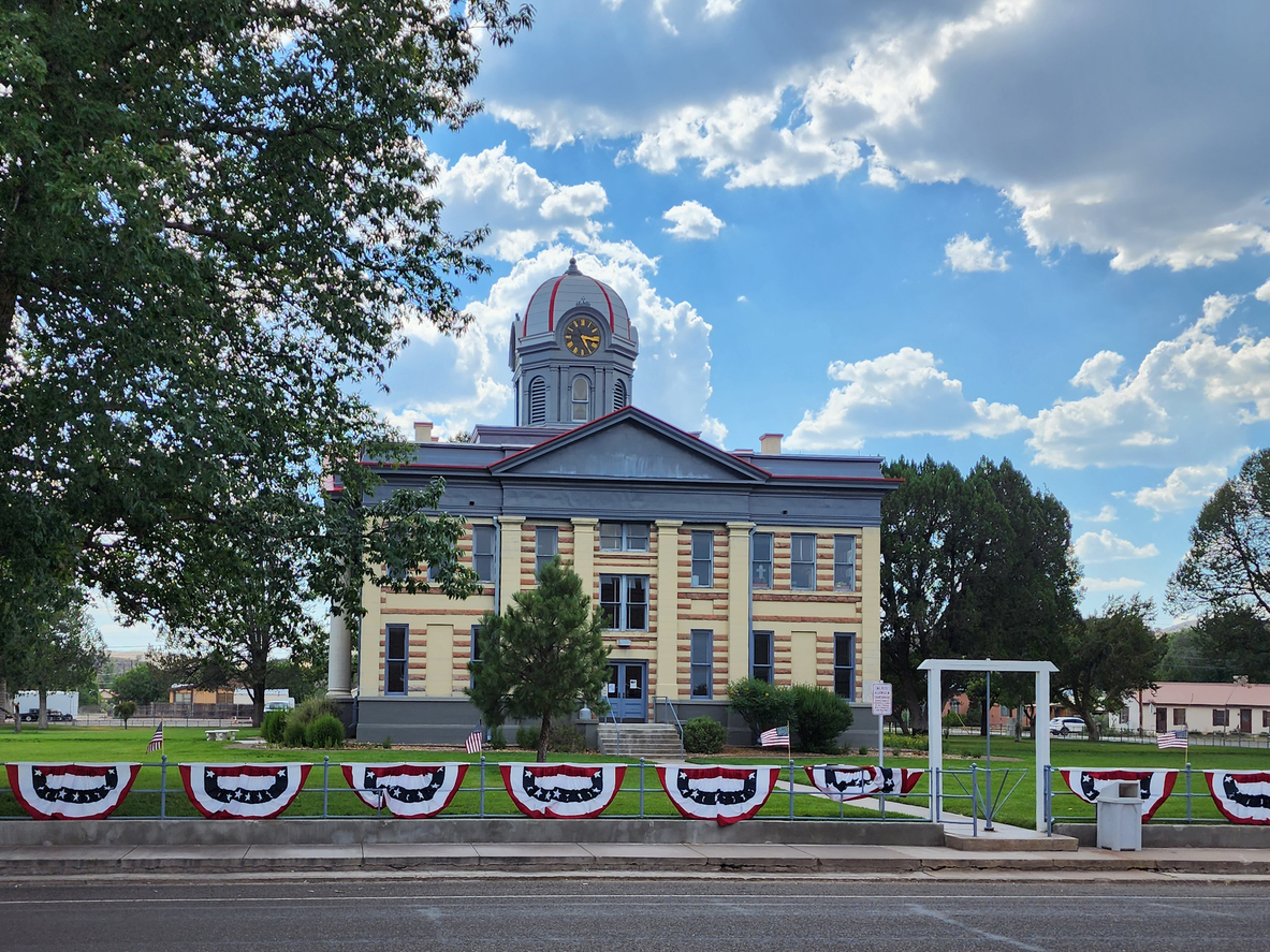 Jeff County Courthouse in Fort Davis, Texas