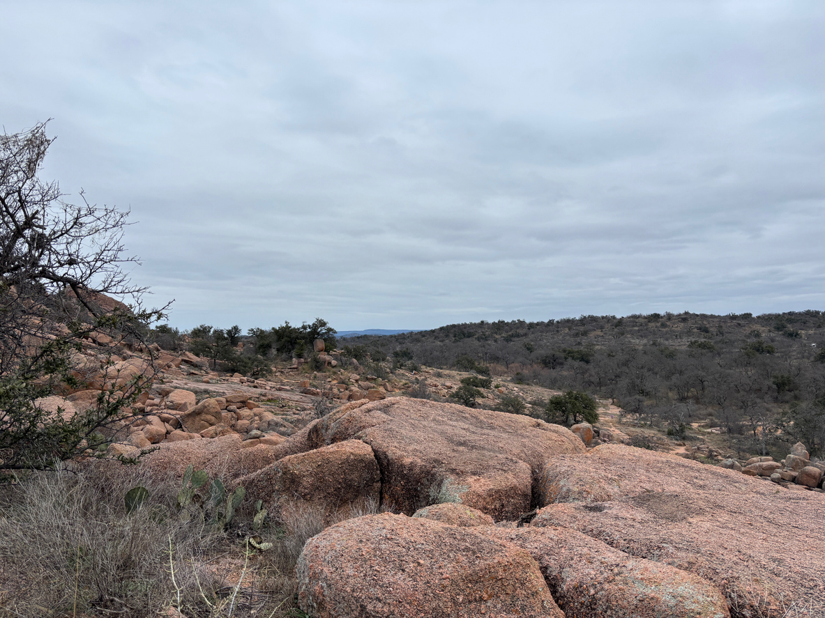 Landscape photo - Enchanted Rock State Park Texas