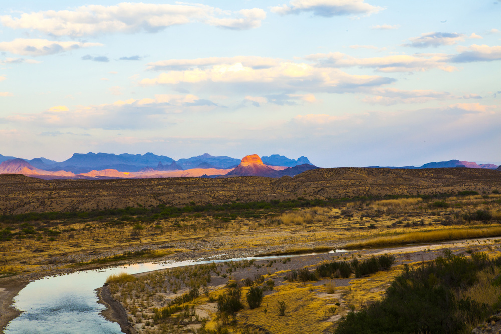 View from Santa Elena Canyon, Big Bend National Park